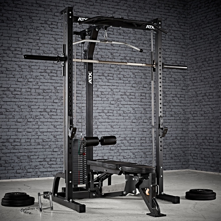 Poza cu ATX® - Multipresa cu aparat pentru tracțiuni spate, 115 kg greutăți pe stivă