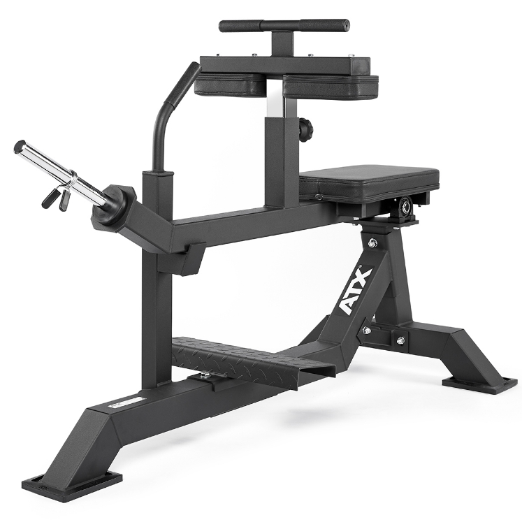 Poza cu ATX Seated Calf Raise – Aparat Profesional pentru Antrenamentul Gambelor din Poziție Șezândă