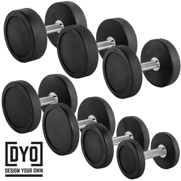 Poza cu Set Gantere Cauciucate PRO-Style ATX 5-20 kg – Personalizare