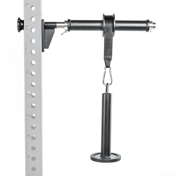 Poza cu ATX Rackable Wrist Roller Set – Antrenor de antebraț profesional pentru suport rack