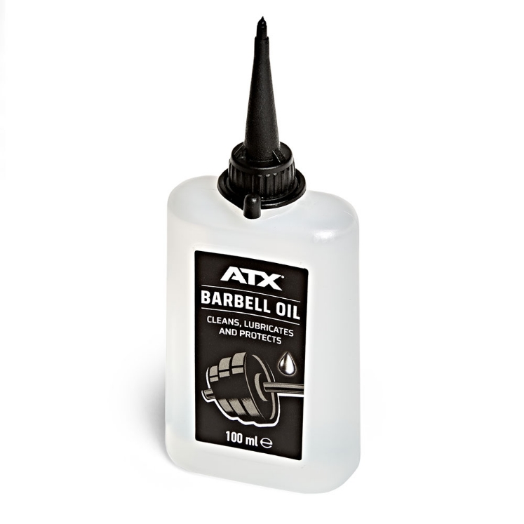Poza cu Set de Îngrijire pentru Bare - ATX Barbell Oil, 2 lavete din microfibră și perie