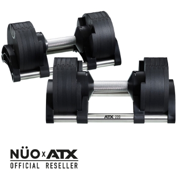 Poza cu Original NÜOBELL® - Gantera compacta cu sistem reglabil 2 - 20 kg (ATX® Edition)