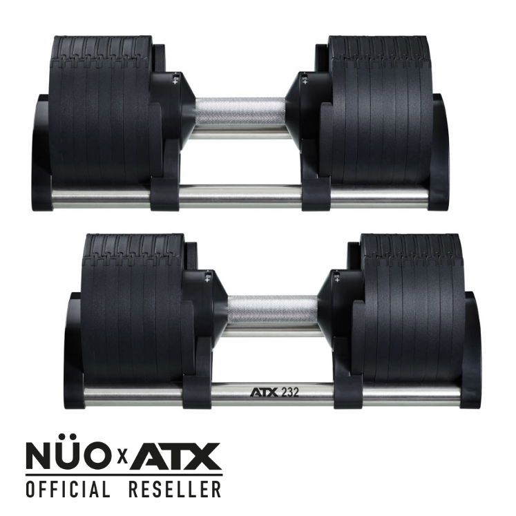 Poza cu Original Nüobell® - gantere compacte cu sistem de la 2 la 32 kg (ATX® Edition)