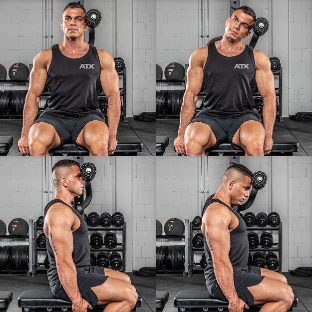 Poza cu ATX® Antrenor de gât și ceafă rackabil