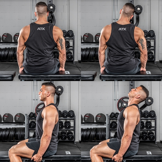 Poza cu ATX® Antrenor de gât și ceafă rackabil