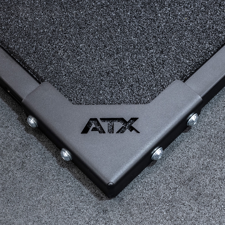 Poza cu ATX® Platforma haltere 3 x 3 m - Personalizata – Lemn Clasic