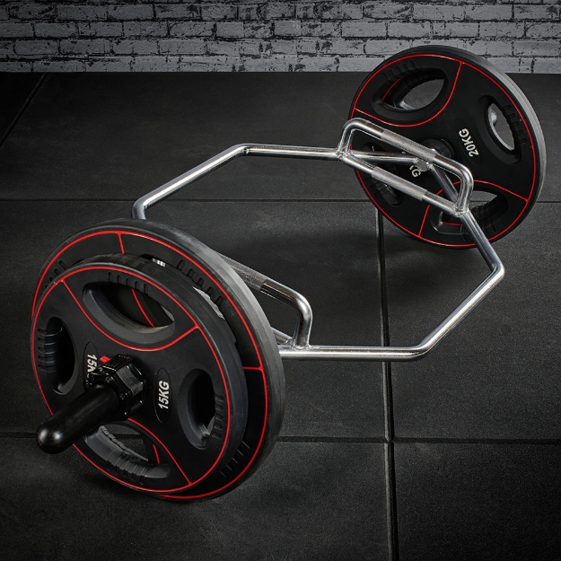 Poza cu Bară hexagonală 30 mm cromată - ofertă specială