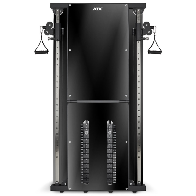 Poza cu ATX Duo-Wandzugstation cu 2 x 60 kg greutăți cu discuri - ATX-WFT-2000