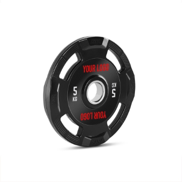 Poza cu Discuri Gripe-r Guma 50 mm 5 kg cu logo personalizat