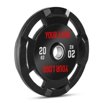 Poza cu Discuri cu Gripper din Cauciuc - 50 mm - Logo Personalizat - 20 kg