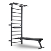 Poza cu Spalier Profesional ATX® Wall Bar Gym cu Bancă Reglabilă și Bară pentru Tracțiuni
