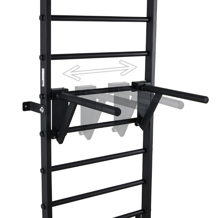 Poza cu Spalier Profesional ATX® Wall Bar Gym cu Bancă Reglabilă și Bară pentru Tracțiuni