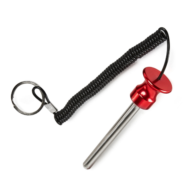 Poza cu Bolț de fixare magnetic din aluminiu 10 x 100 mm cu cablu spirală