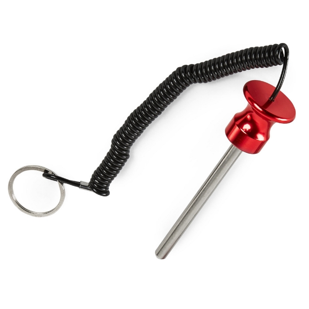 Poza cu Bolt magnetic din aluminiu 8 x 100 mm cu cablu spiralat