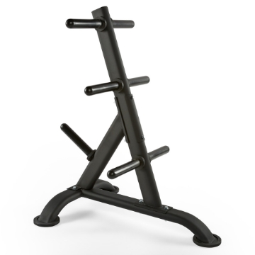 Poza cu Suport pentru discuri de greutati 50 mm - negru - design oval