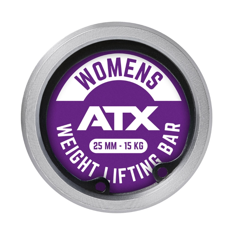 Poza cu ATX® Weightlifting Women's Bar 15 kg - 201 cm - PRO Series