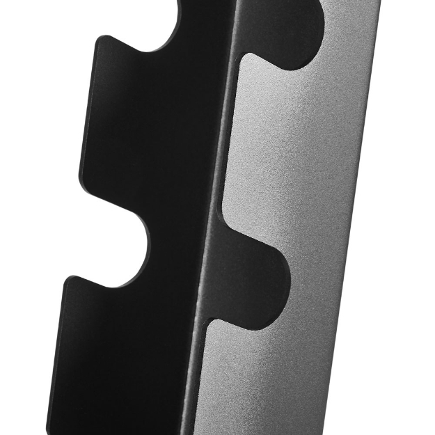 Poza cu Piramidă pentru 10 perechi de gantere, negru