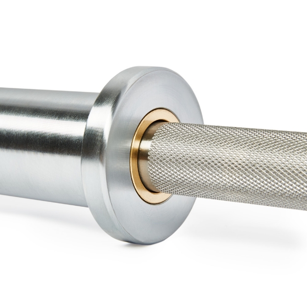 Poza cu ATX XTP Powerlifting Bar Typ 400-433 Bara Powerlifting cu Manșon Lung – Fabricată în Germania