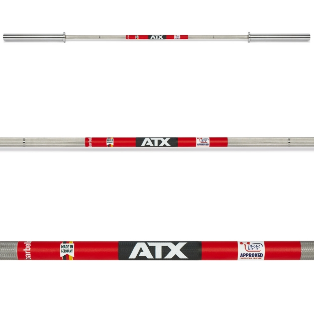 Poza cu ATX XTP Powerlifting Bar Typ 400 Sleeve Standard Fabricat in Germania