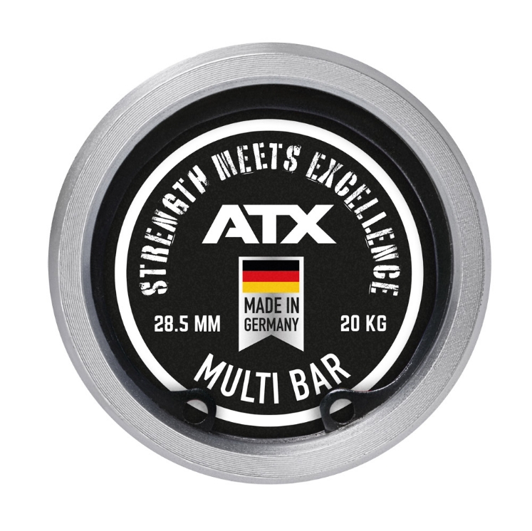 Poza cu Bară Olimpică ATX® XTP® Hybrid Bar 218 cm – 28,5 mm, 900 kg, Made in Germany