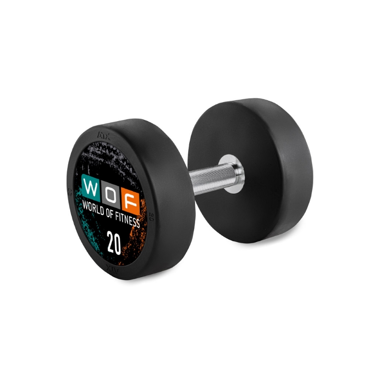 Poza cu PRO-Style - Gantere din Cauciuc - Configureaza-ti Propria Set - Set de Gantere 5 - 30 kg