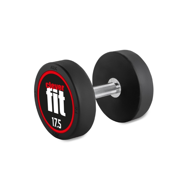 Poza cu Set gantere cauciucate PRO-Style ATX, personalizabil, 5 - 40 kg