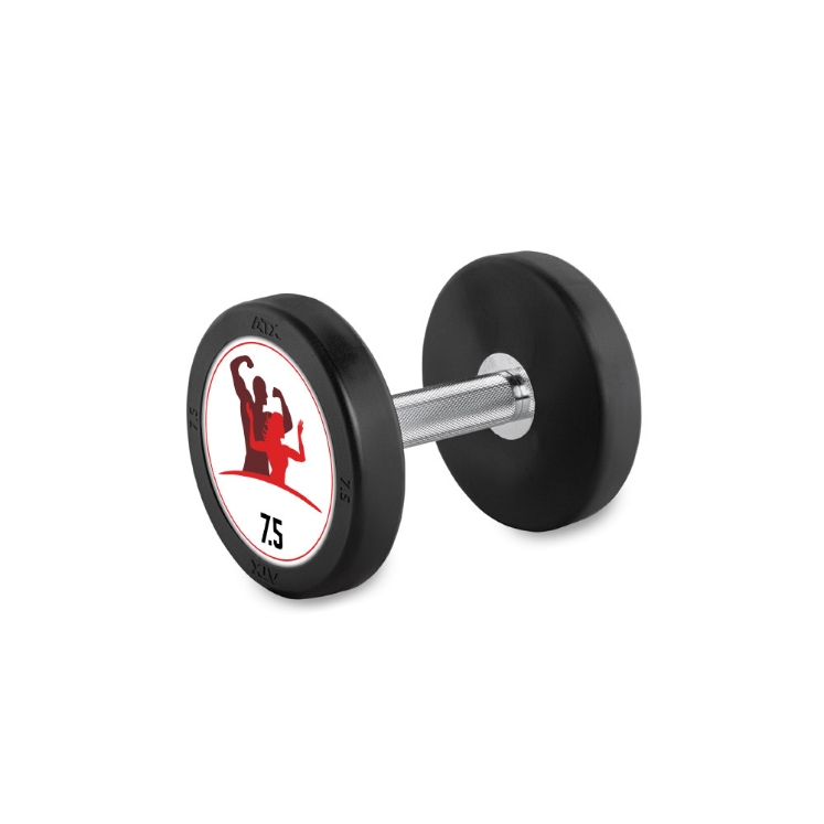 Poza cu Set gantere cauciucate PRO-Style ATX, personalizabil, 5 - 40 kg