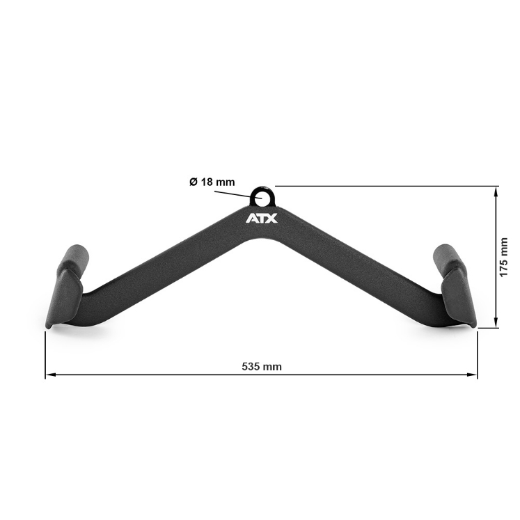 Poza cu ATX Prindere Lat cu Spumă 50 cm - Poziție Externă