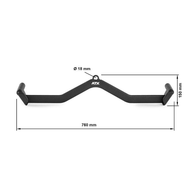Poza cu ATX® Maner Lateral cu Prindere din Spuma pentru Tractiuni 75 cm