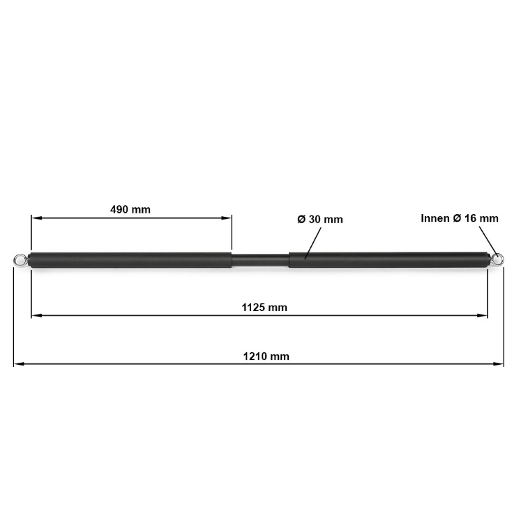 Poza cu Bară transversală universală cu ochiuri ATX 1210 mm