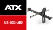 Poza cu ATX® Belt Squat - Accesoriu fitness multifuncțional pentru Stații și Rack-uri