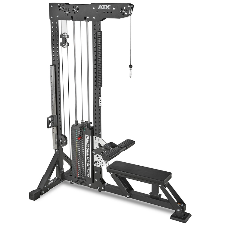 Poza cu ATX Trinity Tower LSW-850 – Stație Profesională 3 în 1 pentru Lat Pulldown și Low Row cu 135 kg