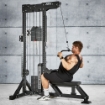 Poza cu ATX Trinity Tower LSW-850 – Stație Profesională 3 în 1 pentru Lat Pulldown și Low Row cu 135 kg