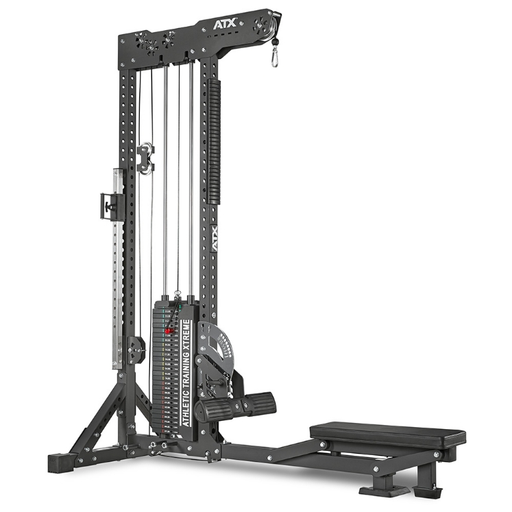 Poza cu ATX Trinity Tower LSW-850 – Stație Profesională 3 în 1 pentru Lat Pulldown și Low Row cu 135 kg