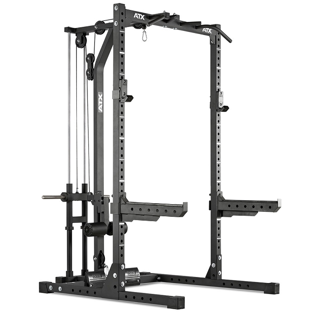 Poza cu ATX Half Rack 620 cu Latzugstation Plate Load – Sistem complet de antrenament