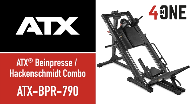 Poza cu ATX Beinpresse Hackenschmidt Combo 4in1 - Presa pentru picioare profesionala multifunctionala