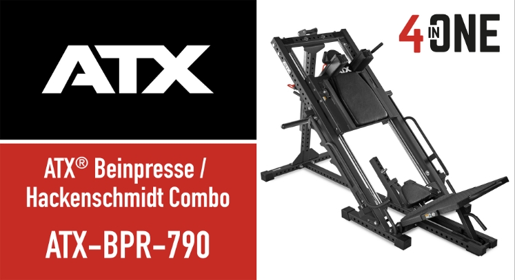 Poza cu ATX Beinpresse Hackenschmidt Combo 4in1 - Presa pentru picioare profesionala multifunctionala