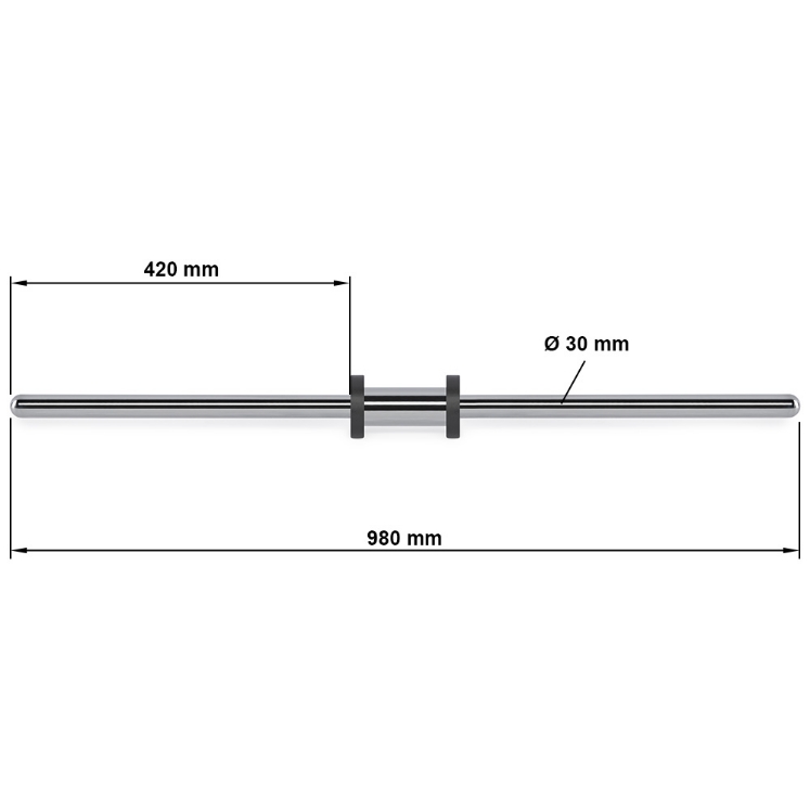 Poza cu Adaptor 30 mm ax pentru presa de picioare ATX®