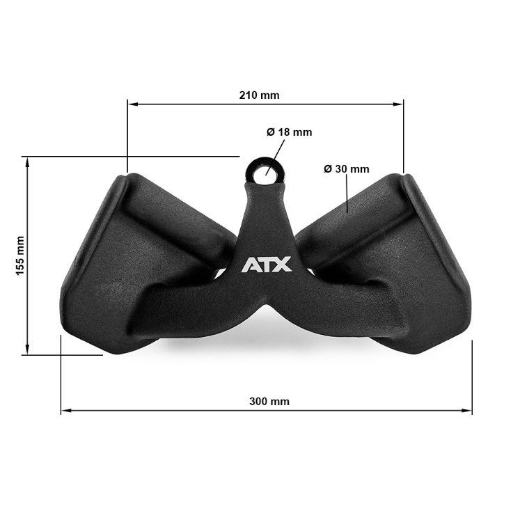 Poza cu ATX Foam Grip - Mâner pentru ramat îngust 20 cm - interior
