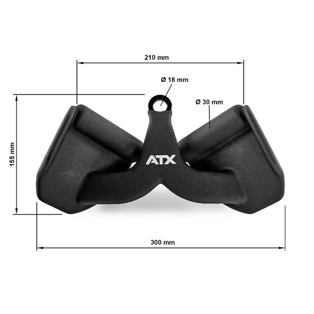 Poza cu ATX Foam Grip - Mâner ramat îngust 20 cm - interior