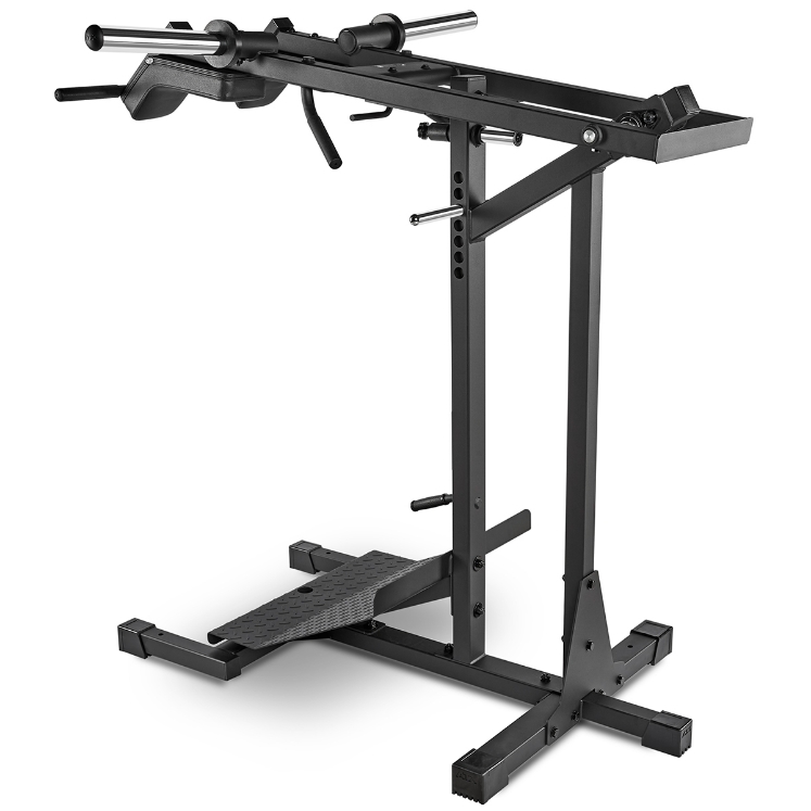 Poza cu ATX Lever Arm Squat – Aparat Profesional 3 în 1 pentru Genuflexiuni, Viking Press și Ridicări pe Vârfuri
