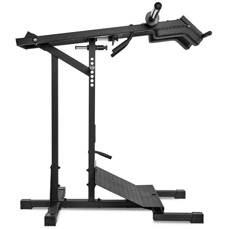Poza cu ATX Lever Arm Squat – Aparat Profesional 3 în 1 pentru Genuflexiuni, Viking Press și Ridicări pe Vârfuri