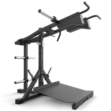 Poza cu ATX Lever Arm Squat PRO – Aparat Profesional 3 în 1 pentru Squat, Viking Press și Calf Raise