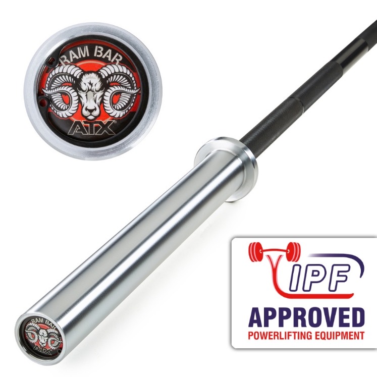 Poza cu ATX RAM BAR II - Bara de Powerlifting - Seria PRO - Black Oxid / Hartchrome