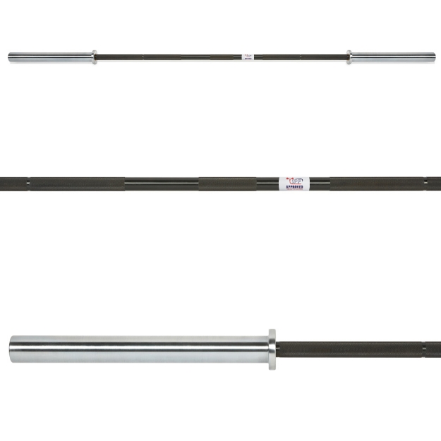 Poza cu ATX RAM BAR II - Bara de Powerlifting - Seria PRO - Black Oxid / Hartchrome