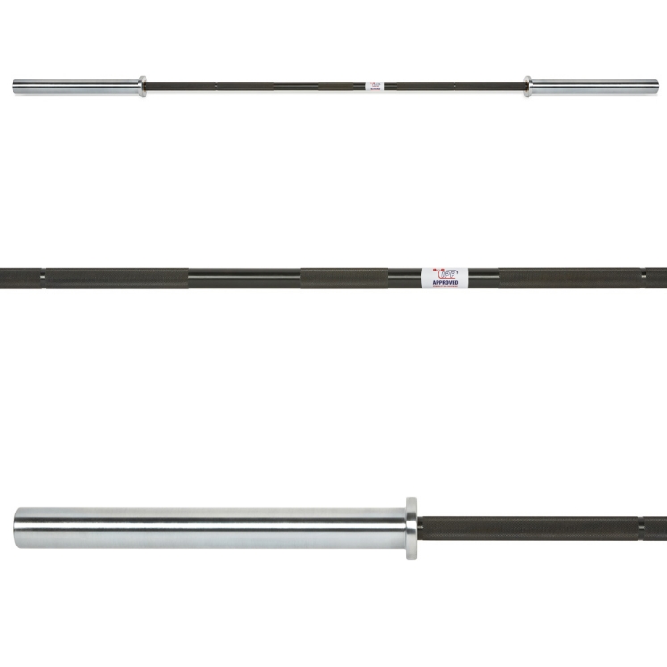 Poza cu ATX RAM BAR II - Bara de Powerlifting - Seria PRO - Black Oxid / Hartchrome
