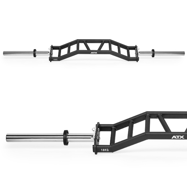 Poza cu ATX® Cambered Swiss Bar - 50 mm - 200 cm - 4 tipuri de prindere
