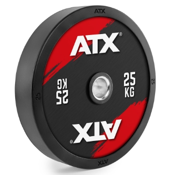Poza cu ATX Full Rubber Bumper Plate Color Design 25 kg