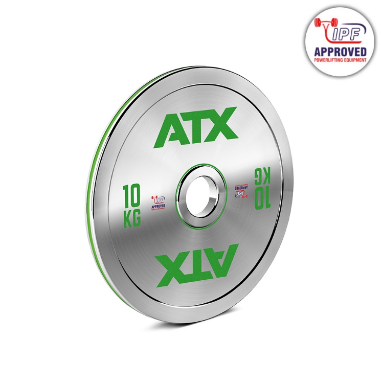 Poza cu ATX Calibrated Steel Plate 10 kg – Disc otel calibrata pentru powerlifting