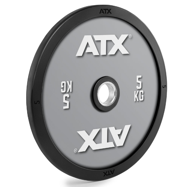 Poza cu ATX® Color Code - Full Design Bumper Plates - 5 kg